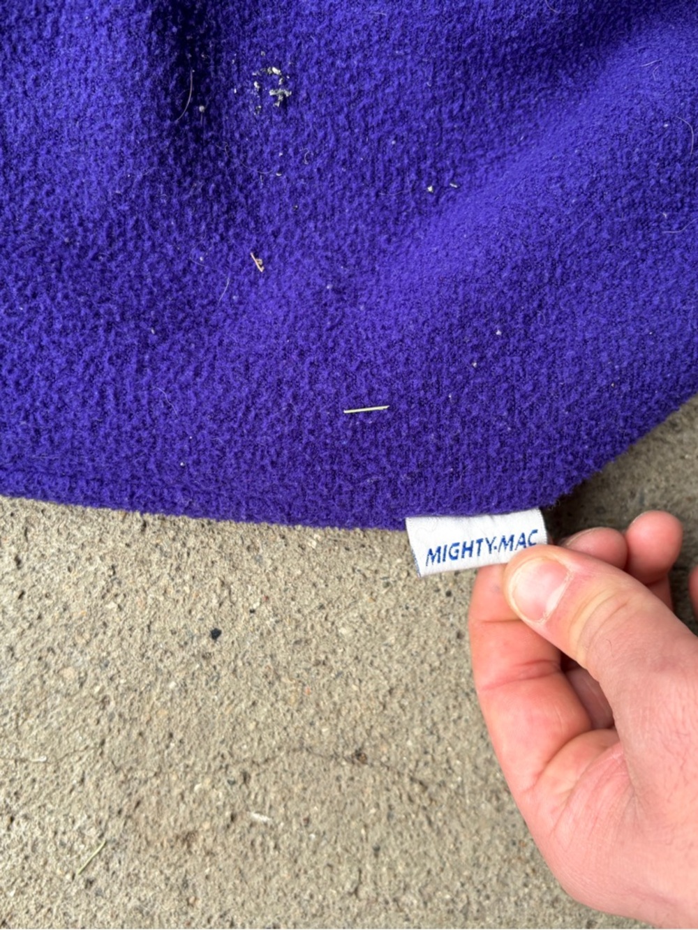 Minnesota Vikings 90s Vintage Cotton Purple Crewneck Sweatshirt Medium - Picture 7 of 11
